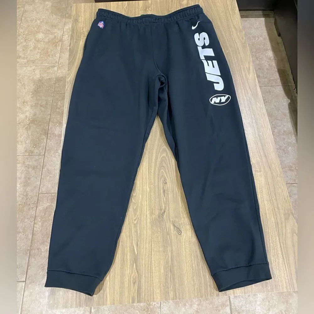 Jets Black Sweatpants NFL NIKE